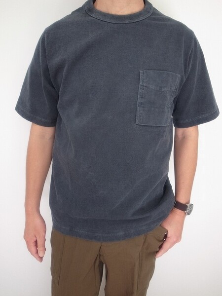 Jackman Poket T-shirt  JM5534PD BLUE  GRAY