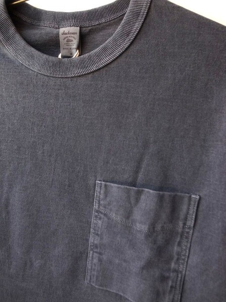 Jackman Poket T-shirt  JM5534PD BLUE  GRAY