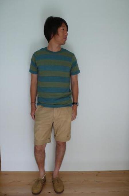 GOHEMP  ゴーヘンプ  2inchi BASIC S/L TEE  LAKE BLUE