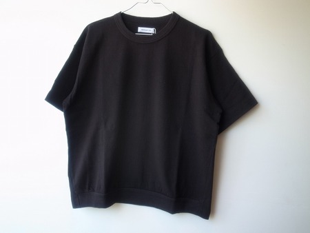 Ordinary fits DROP RIB TEE BLK