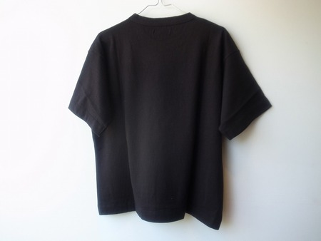 Ordinary fits DROP RIB TEE BLK