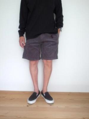Gramicci CODUROY G-SHORTS  CHARCOAL