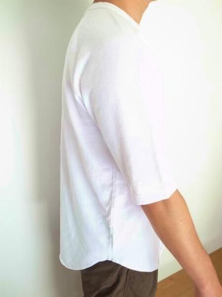 WALLA WALLA KANOKO 1/2SLEEVE LOOSE BASEBALLTEE WHI