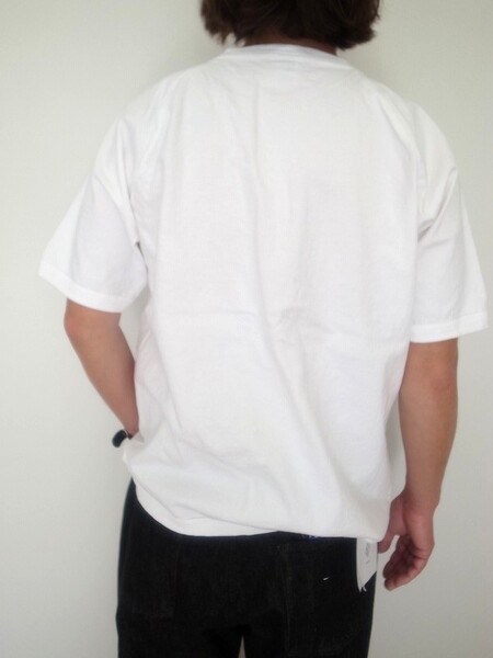 WALLA WALLA SPORT RAGLAN RIB LOOSE TEE WHITE