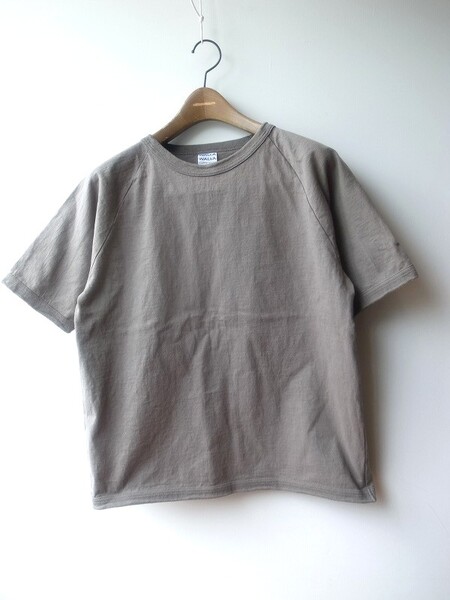 WALLA WALLA SPORT RAGLAN RIB LOOSE TEE FOLIAGE GRE