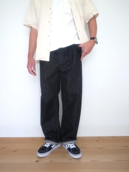 Ordinary fits 117 TYPE LOOSE /BLACK