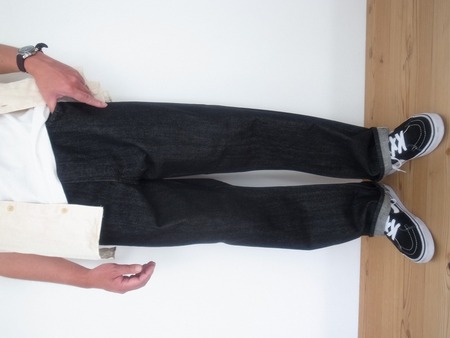 Ordinary fits 117 TYPE LOOSE /BLACK