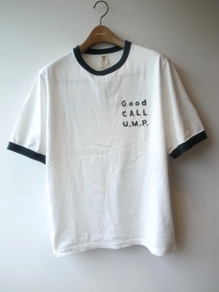 Jackman RIB GCU T-shirt White×Ivy
