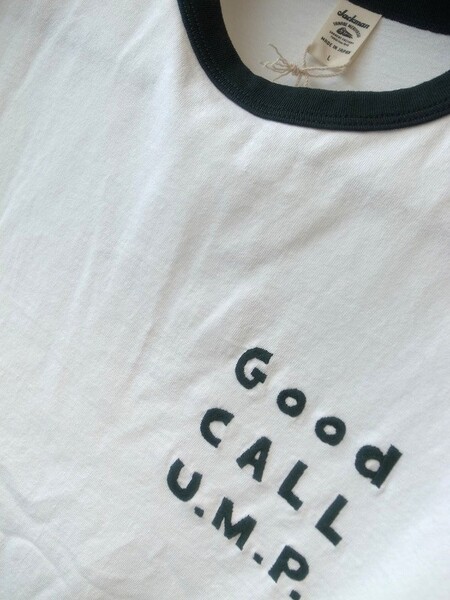 Jackman RIB GCU T-shirt White×Ivy
