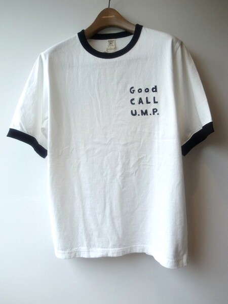 Jackman RIB GCU T-shirt White×Black