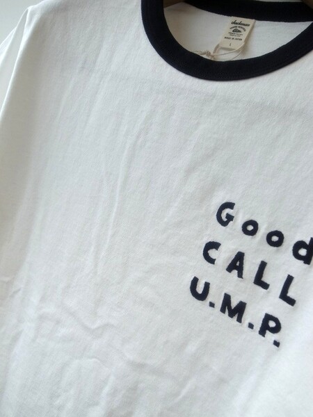 Jackman RIB GCU T-shirt White×Black