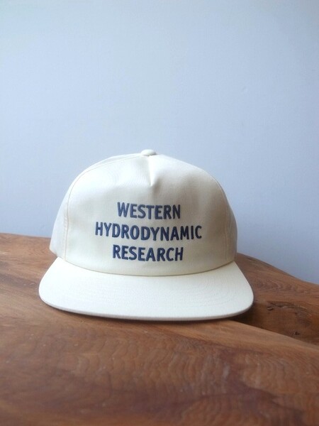WESTERN HYDRODYNAMIC RESERCH PROMO HAT NATURAL/NAV