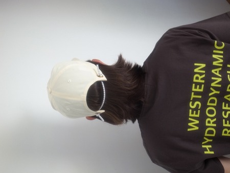WESTERN HYDRODYNAMIC RESERCH PROMO HAT NATURAL/NAV