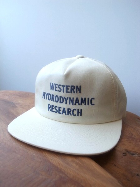 WESTERN HYDRODYNAMIC RESERCH PROMO HAT NATURAL/NAV