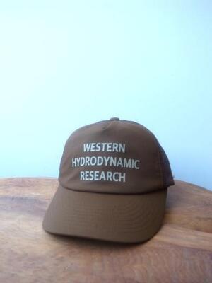 WESTERN HYDRODYNAMIC RESERCH PERFORMANSE HAT BROWN