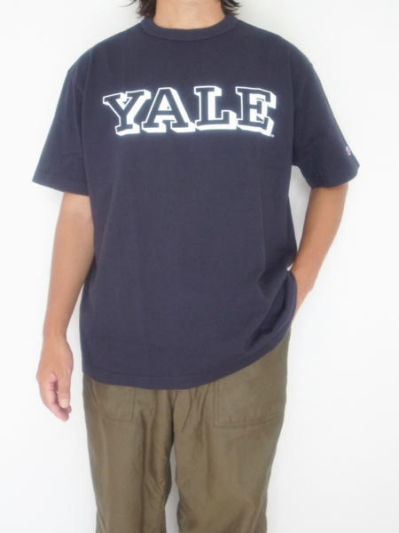 Champion US  T-SHIRT YALE ネイビー