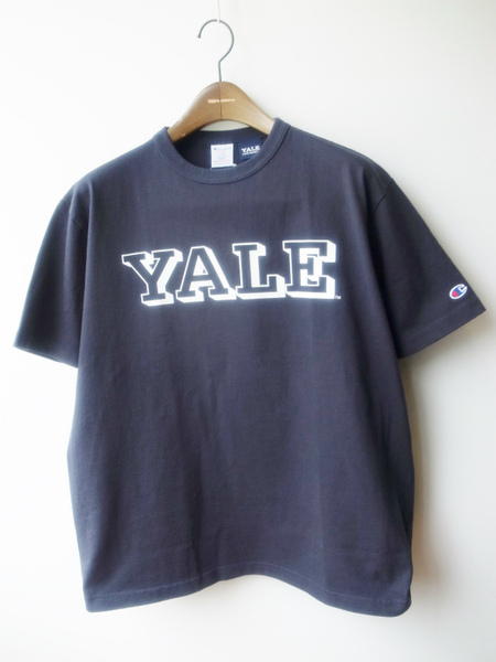 Champion US  T-SHIRT YALE ネイビー