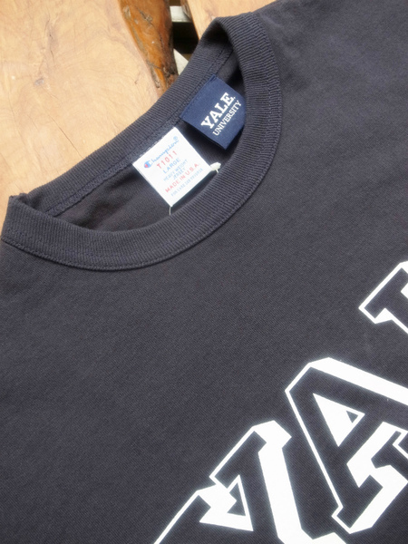 Champion US  T-SHIRT YALE ネイビー