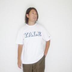 Champion US  T-SHIRT YALE ホワイト