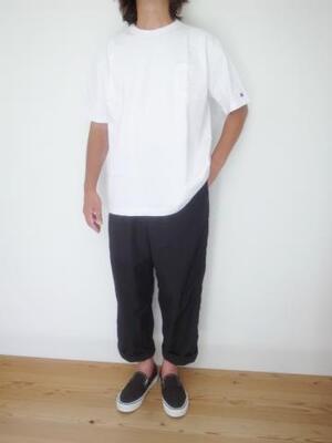 Champion US POKET T-SHIRT ホワイト