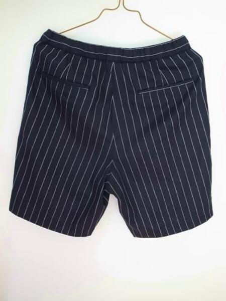 HEALTH ヘルス Easy pants #6 Black stripe