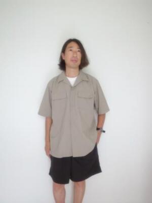 BURLAP OUTFITTER S/S CAMP SHIRTS BRINDLE