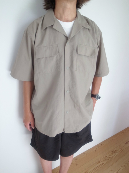 BURLAP OUTFITTER S/S CAMP SHIRTS BRINDLE
