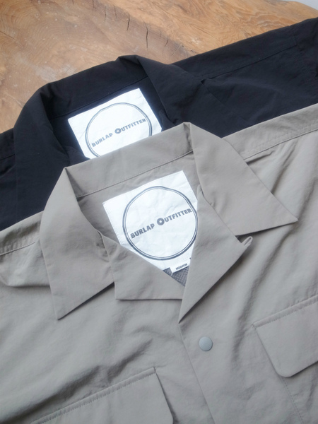 BURLAP OUTFITTER S/S CAMP SHIRTS BRINDLE