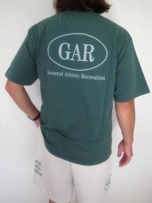 THE NORTH FACE GAR TYPOGRAPHIC COLORED S/S TEE TG
