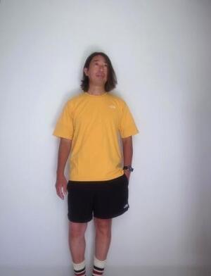 THE NORTH FACE GAR TYPOGRAPHIC COLORED S/S TEE TY