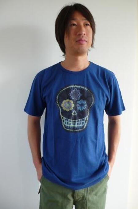 GOHEMP  ゴーヘンプ MANDARA SKULL by DEAD DYE S/SL TEE