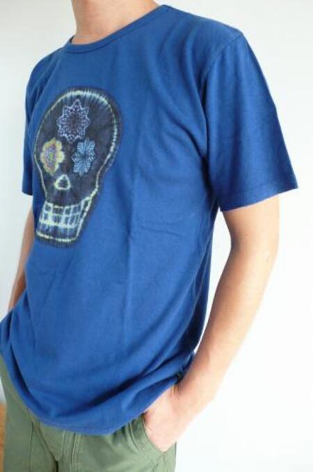 GOHEMP  ゴーヘンプ MANDARA SKULL by DEAD DYE S/SL TEE