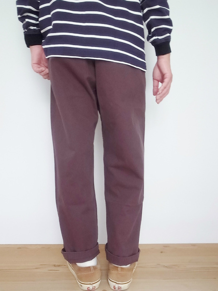 GRAMICCI LOOSE TAPERED PANTS DARK BROWN