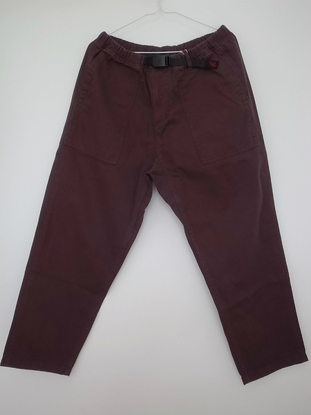 GRAMICCI LOOSE TAPERED PANTS DARK BROWN