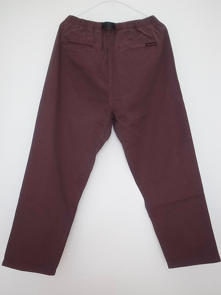 GRAMICCI LOOSE TAPERED PANTS DARK BROWN