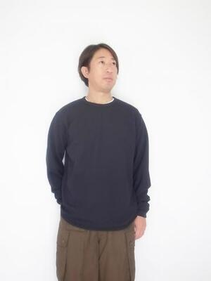 WILD THINGS  TRUE DRY WAFFLE CREW BLACK