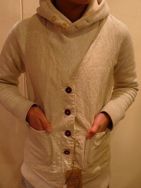 orslow レディース コットンリネンベスト キナリ | DOWN THE