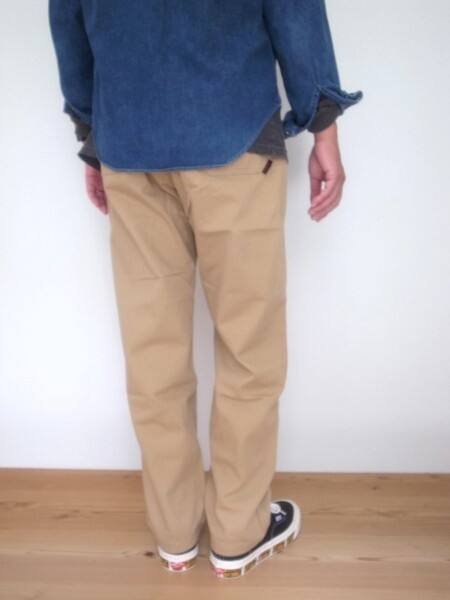 Gramicci LOOSE TAPERED RIDGE PANTS CINO