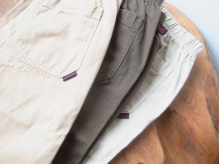 Gramicci LOOSE TAPERED RIDGE PANTS CINO