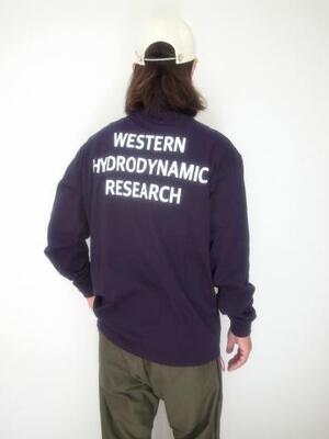WESTERN HYDRODYNAMIC RESERCH WORKER LS TEE JP NAVY