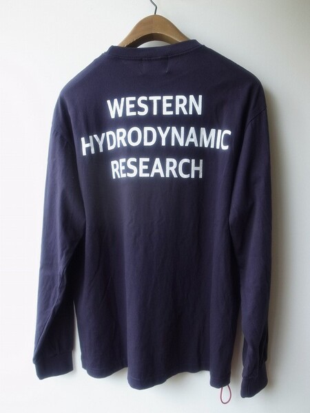WESTERN HYDRODYNAMIC RESERCH WORKER LS TEE JP NAVY