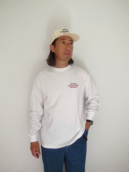 WESTERN HYDRODYNAMIC RESERCH WORKER LS TEE JP W×R