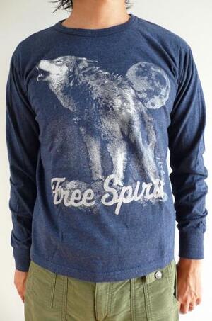 LEFT FIELD  L/S TEE　 (FREE SPIRIT)