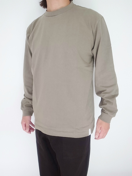 BETTER L/S TUBE T-SHIRT KHAKI