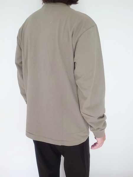 BETTER L/S TUBE T-SHIRT KHAKI