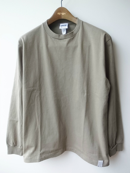 BETTER L/S TUBE T-SHIRT KHAKI