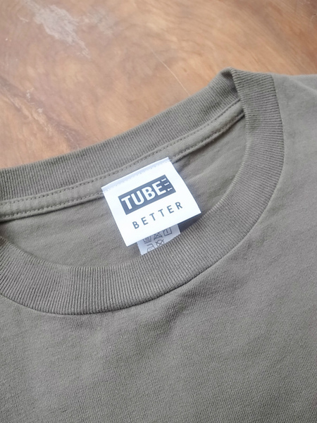 BETTER L/S TUBE T-SHIRT KHAKI