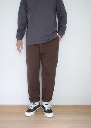 GRAMICCI LOOSE TAPERED PANTS DEEPGREEN