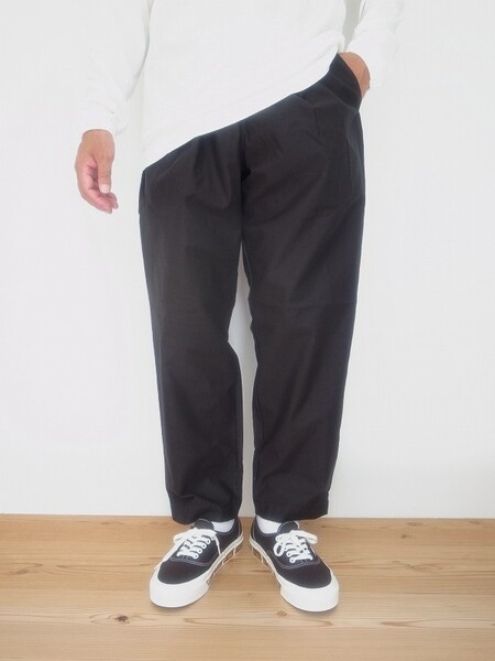 Jackman Back Nep Umps Pants BLACK