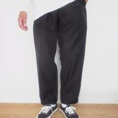Jackman Back Nep Umps Pants BLACK